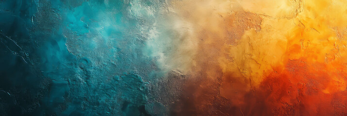 Fototapeta premium Layered Venetian plaster showcasing intricate textures and vibrant colors in a bright setting