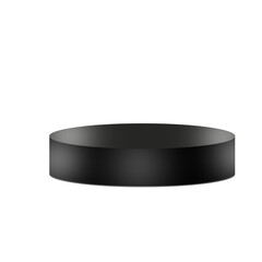 Round stage on black Podium Design
