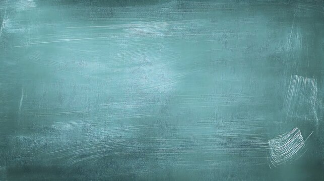 Teal chalkboard texture background