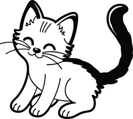 Cute Cat silhouette