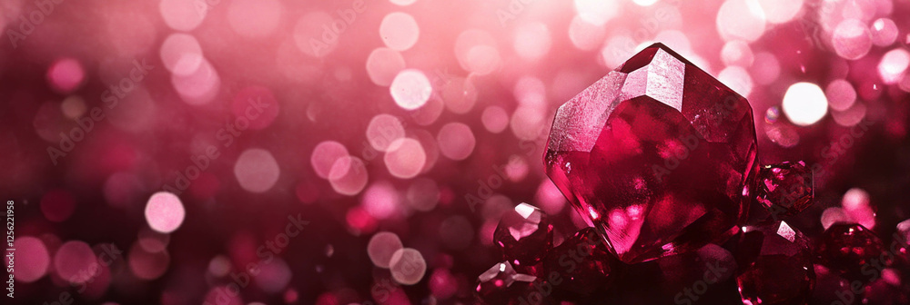 Poster beautiful ruby flickers create a mesmerizing overlay texture for creative projects