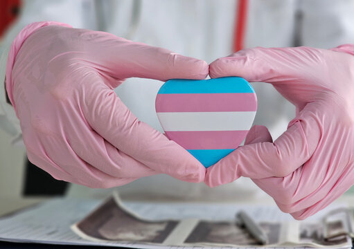 Transgender Day and LGBT pride month concept