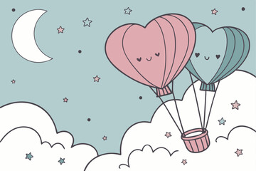 Balloon Designs Heart Shaped-balloons-in-romantic 