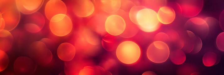 Vibrant round red glows create a mesmerizing overlay texture for artistic backgrounds