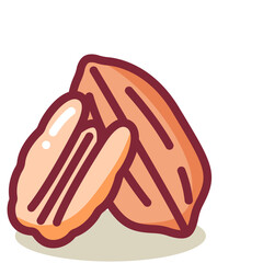 Strong food multi colored icon pack