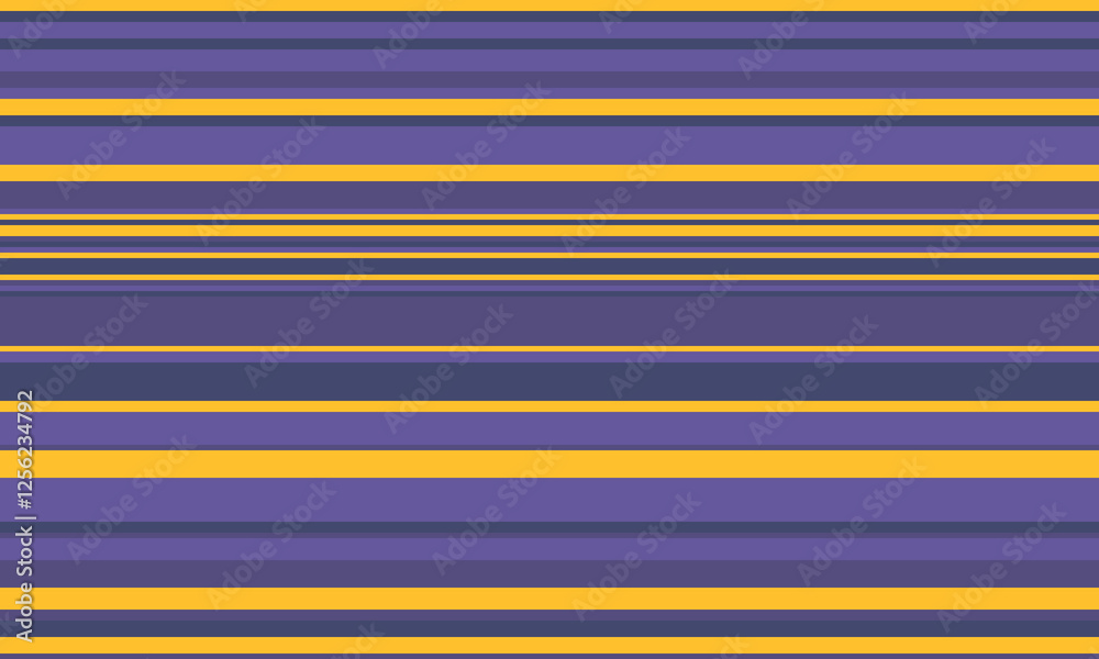 Aufkleber geometric stripes seamless vector pattern with horizontal lines in varied colours, creating an abstr