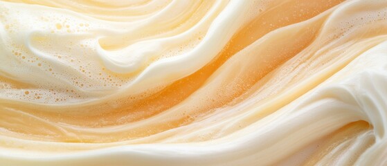 Obraz premium Whipped cream creation kitchen culinary art bright setting close-up delicious treats