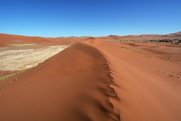 Landschaft beim Dead Vlei im Namib-Naukluft Nationalpark