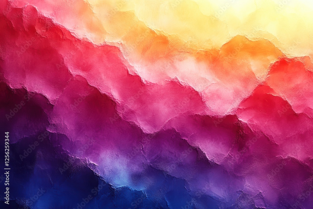 Aufkleber A vibrant abstract background featuring a gradient of colors blending seamlessly, perfect for artistic projects and graphic design.