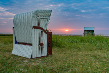 Strandkörbe am Nordseestrand