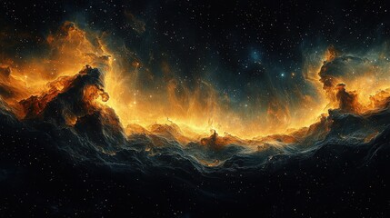 Stunning Cosmic Nebulae in the Dark Universe