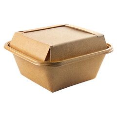 Eco-friendly takeout box made of kraft paper
