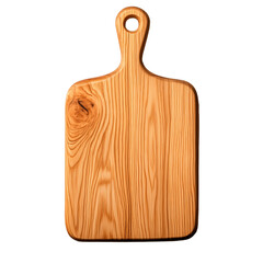 Rectangular wooden cutting board ideal for kitchen preparation and food presentation
