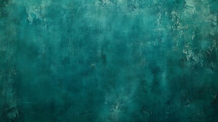 Naklejka premium Teal textured wall background