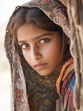 Jeune femme afghane