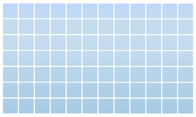 Blue ceramic tile background. Square mosaic pattern for home interior