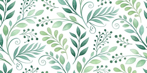 seamless floral pattern with flowers