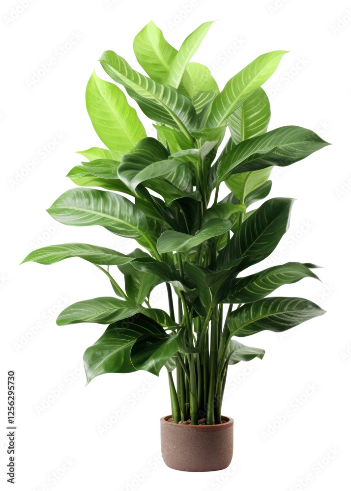 Canvas Prints PNG Plant png leaf white background houseplant.