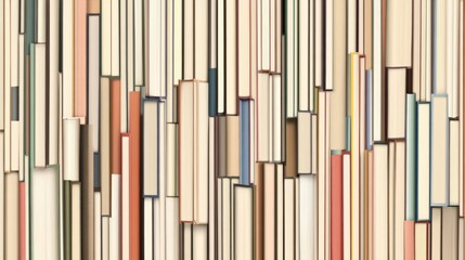 Obraz premium Diverse Book Spines Background