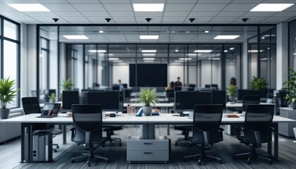 : Office Background for Professional Designs, Business Presentations, Corporate Websites, and Digital Branding &ndash; Perfect for Modern Work Environments and Office Marketing Projects