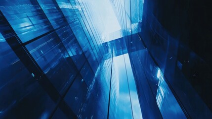 Blue Geometric Business Background