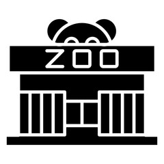 Zoo Glyph Icon