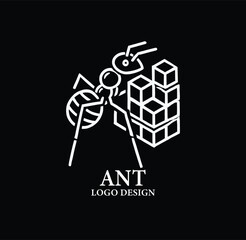 Ant Vector Logo Design