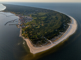 Hel peninsula in Poland