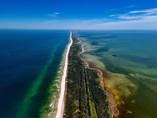 Hel peninsula in Poland