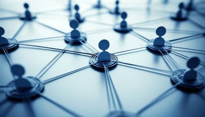 Network connections representing social interaction within a digital community