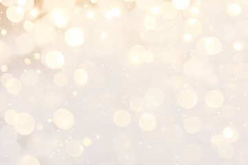 PNG Golden bokeh lights festive background