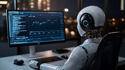 AI uses business analytics and big data to understand complex information.  Machine learning helps analyze and visualize this data, making it easier to understand through charts and graphs.