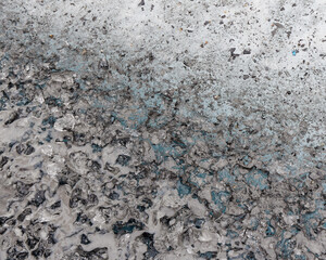 Abstract close-up abstract view of a surface of a Matanuska Glacier, Alaska, USA