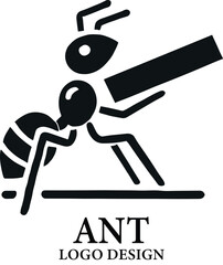 Ant Vector Logo Design