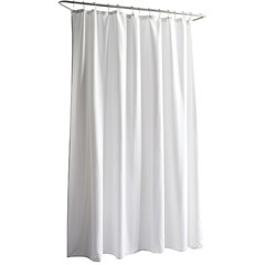 Elegant White Shower Curtain for Modern Bathrooms