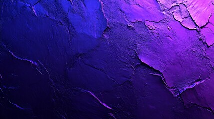 Naklejka premium Purple blue textured wall background