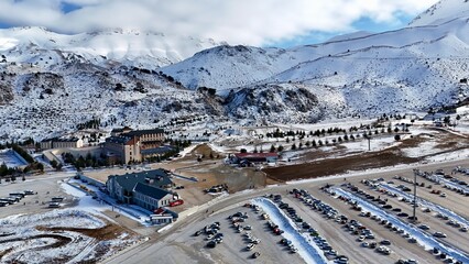ski resort. High quality 4k footage