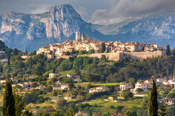 Abendsonne über Saint-Paul de Vence

