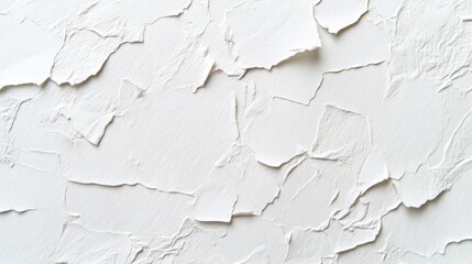 Obraz premium white paper texture background, rough and textured in white paper.