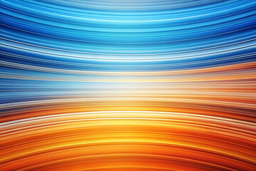 Abstract swirling blue orange light energy background design