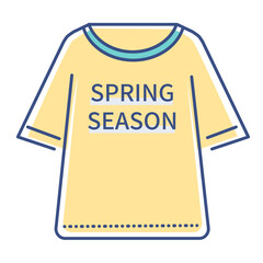 The new no loss of spring series in spring clothes soft colored icon pack