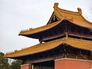 Naklejka premium Chaotian Temple in Nanjing city, China