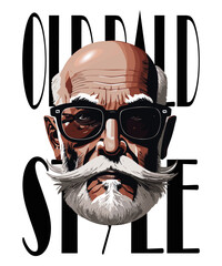 old bald style