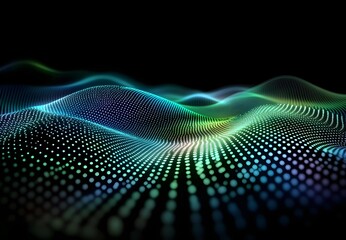 Abstract Particle Background