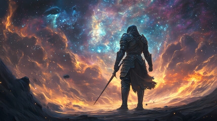Fototapeta premium celestial frozen time