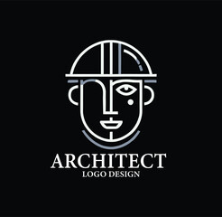 Architect Vector Logo Design