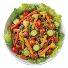 Free Transparent PNG & Clipart of Fresh Vegetable Salad