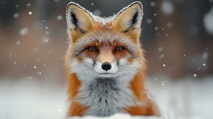 Flamingo in shallow water