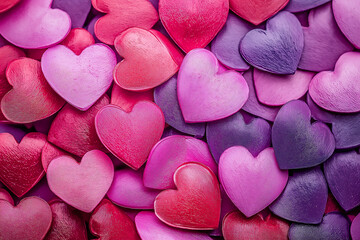 Obraz premium colorful heart background
