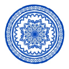 Hand drawn floral design round leaves frame with textured line. botanical, natural theme. for decoration, wallpaper, background, home decor, ceramic, fabric, tile.